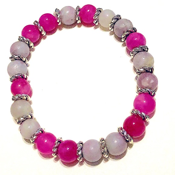 🌺 Beautiful Handmade Natural stone bracelet - Picture 5 of 6